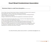 Tablet Screenshot of courtstreetcondos.net